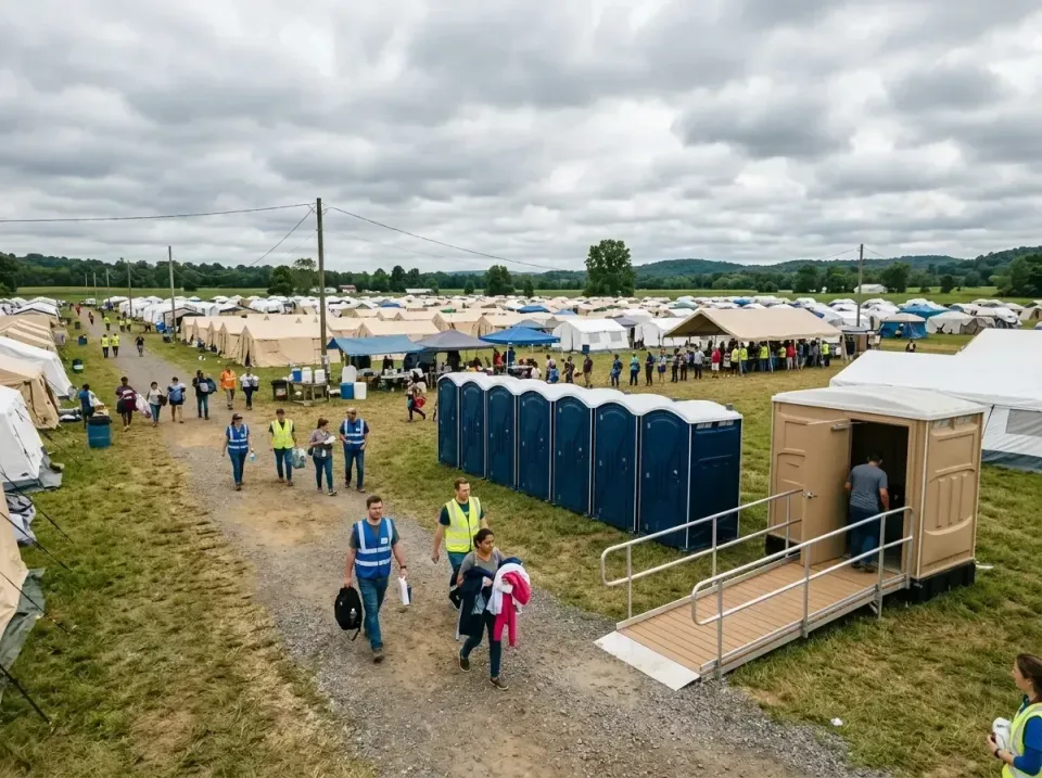 disaster-relief-camp-restrooms-010 — frequently asked questions, Dumpster & Portable Bathrooms Rental in Gleneagle, CO